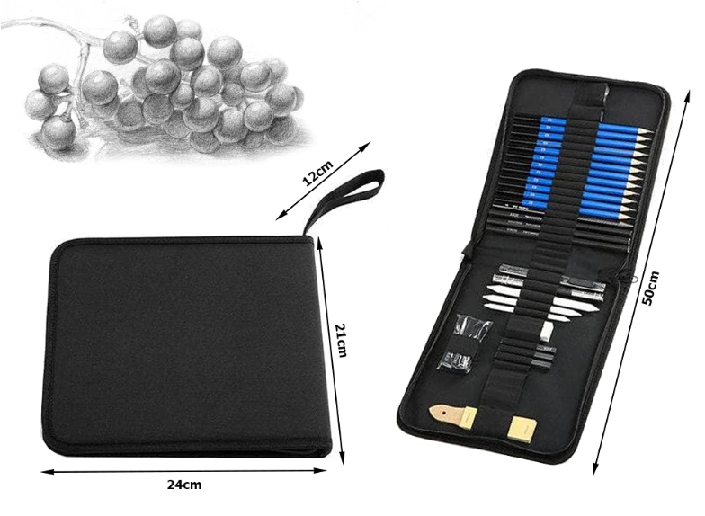 Trousse à dessin professionnel