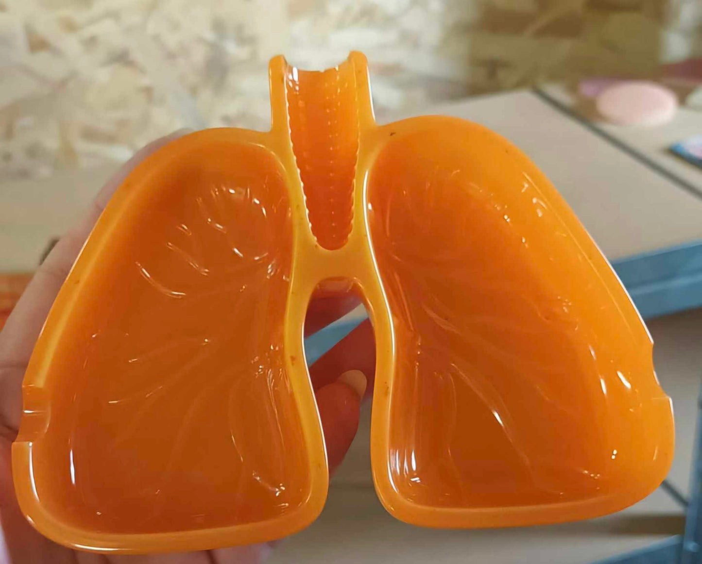 Cendrier poumons personnalisé