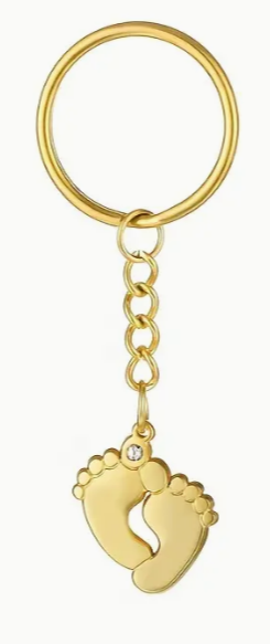 Porte-clé pieds personnalisé