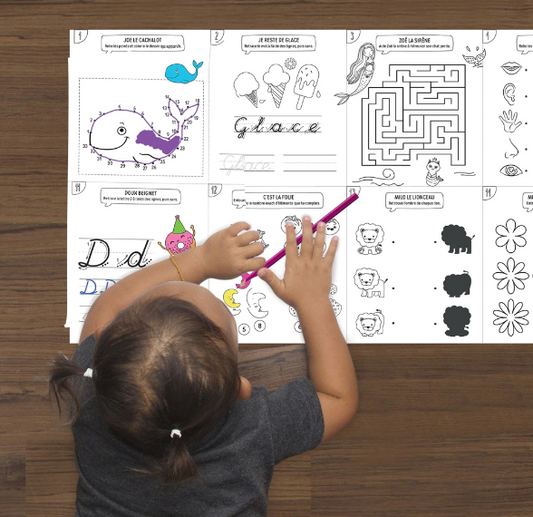 Rouleaux activités éducatives