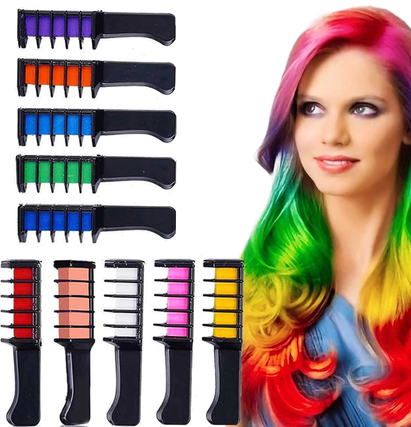 Coloration fantaisie pour cheveux (par 10)