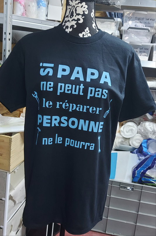 Si papa ne peut pas le réparer, personne ne le peut !